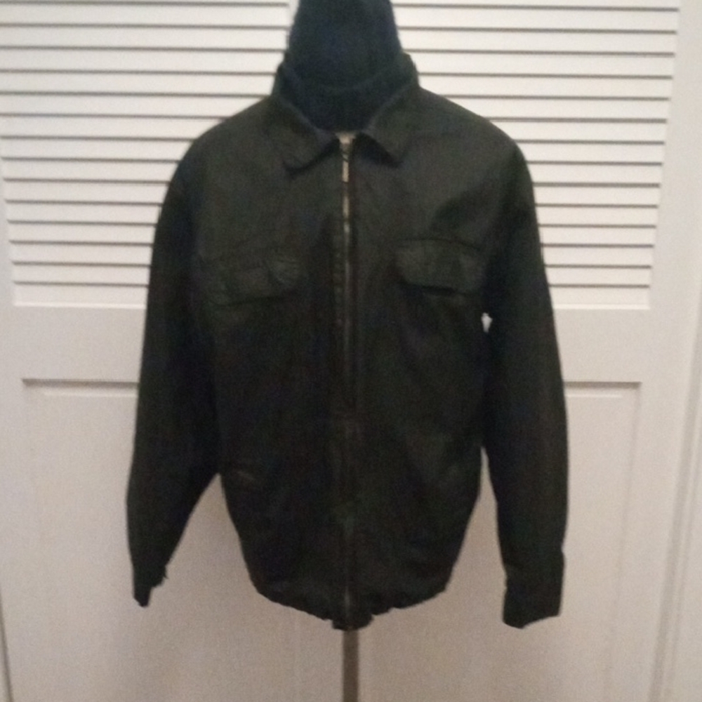 Merona Men's Dark Green Military Jacket